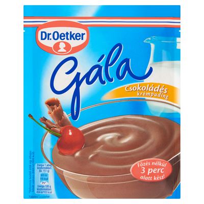 Dr. Oetker Gála Csokoládés Krémpudingpor 5 x 104 g