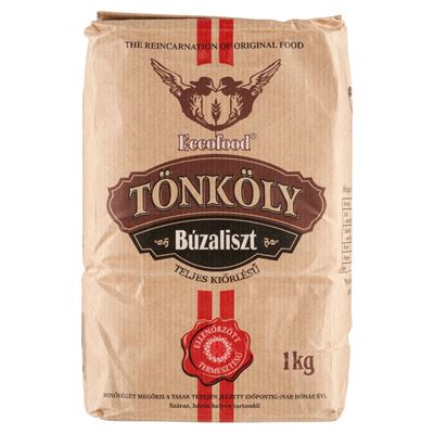 Eccofood teljes kiőrlésű tönköly búzaliszt 1 kg