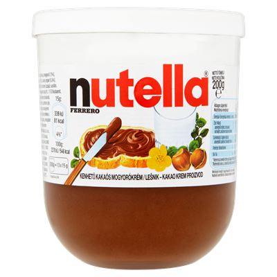 nutella kenhető kakaós mogyorókrém 200 g
