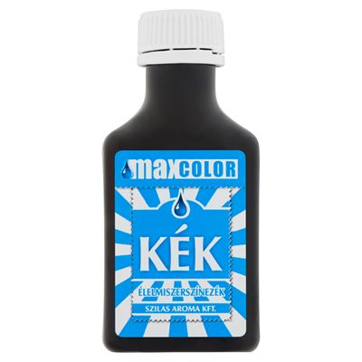 MAX Color kék élelmiszerszínezék 30 ml