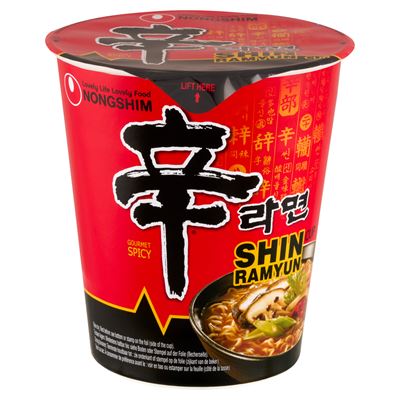 NONG SHIM Instant Shin Cup Noodle Soup 68 g
