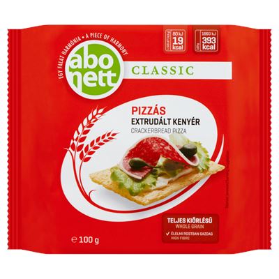 Abonett Classic Pizzás Extrudált Kenyér 12 x 100 g