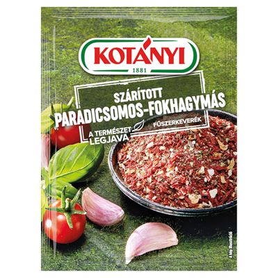 KOTÁNYI szárított paradicsomos-fokhagymás fűszerkeverék 20 g