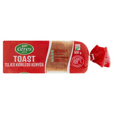 Ceres toast teljes kiőrlésű kenyér 500 g