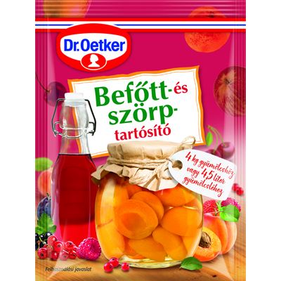 Dr. Oetker befőtt-és szörptartósító 20 g