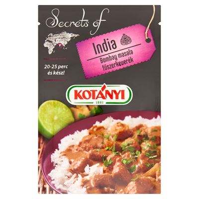 KOTÁNYI Secrets of India Bombay masala fűszerkeverék 20 g