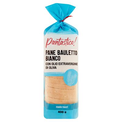 Pantastico! Fehér toast 400g