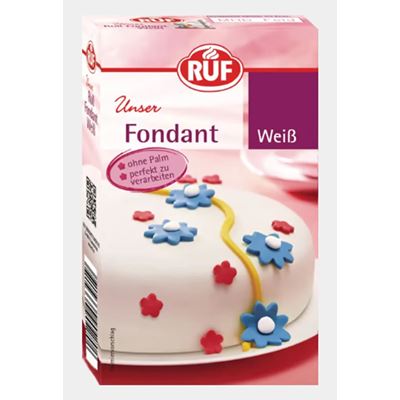 RUF Fondant Cukormassza Fehér 250 g