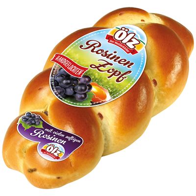 Ölz Mazsolás Fonott kalács 600g