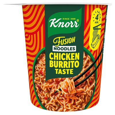 Knorr Snack Tészta Csirkés Burrito Ízesítésű Instant Tészta 89 g