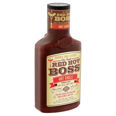 Remia Red Hot Boss Fűszeres, Csípős BBQ Szósz 450ml