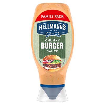 HELLMANN'S Chunky Burger XL 434g
