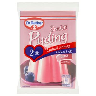 Dr. Oetker Eredeti Puding Puncsízű Gluténmentes 3 x 40 g