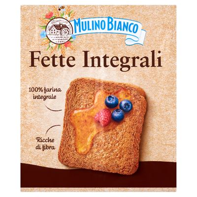 Mulino Bianco Fette Integrali teljes kiőrlésű kétszersült 315 g
