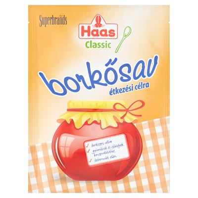 Haas Classic Borkősav 15 g