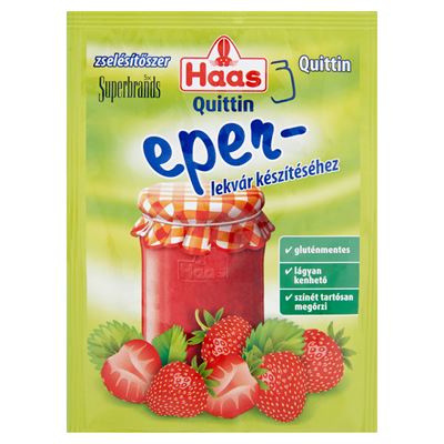 Quittin haas quittin zselésítőszer eperlekvár készítéséhez 25 g