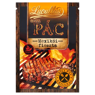 Lucullus Grill Pác Mexikói Fieszta Csípős Fűszerkeverék 27 g
