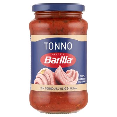 Barilla Tonno paradicsomszósz tonhaldarabokkal, olívaolajjal 400 g