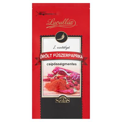 Lucullus I. osztályú csípősségmentes őrölt fűszerpaprika 100 g