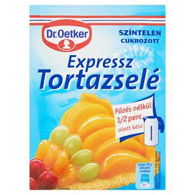 Dr. Oetker Expressz Tortazselé Színtelen, Cukrozott 30 x 50 g