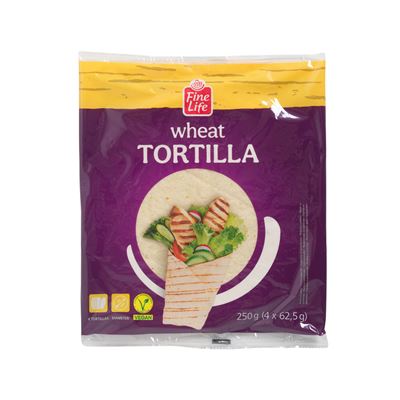 Fine Life tortilla 25cm 4 x 62 g