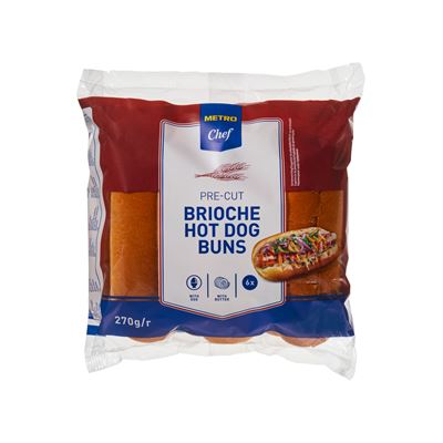 METRO Chef Briós Stílusú Hot dog-kifli 6 × 45 g (270 g)