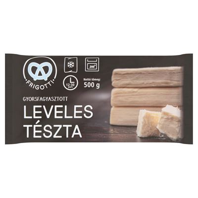 FRIGOTTI gyorsfagyasztott leveles tészta 500 g