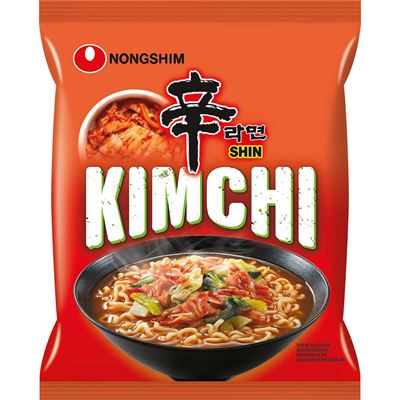 NONG SHIM Nongshim Kimchi ízesítésű instant leves 120g