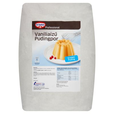 Dr. Oetker Professional Eredeti Puding Vaníliaízű Pudingpor 15 kg