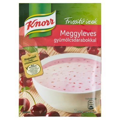 Knorr meggyleves gyümölcsdarabokkal 56 g