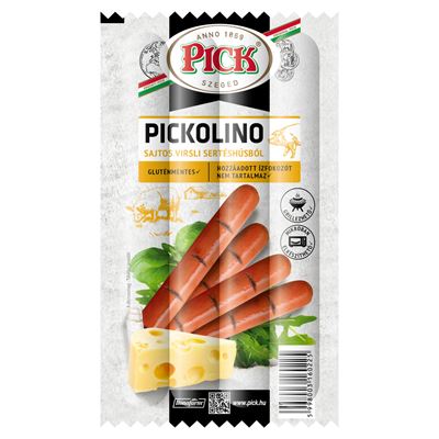 PICK Pickolino sajtos virsli sertéshúsból 140 g