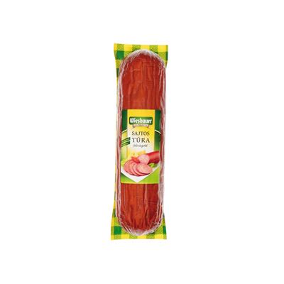 Wiesbauer Sajtos Túra Felezett Felvágott Vákuumcsomagolt 400 g