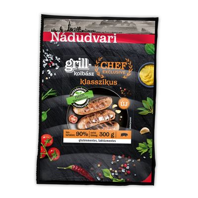 Nádudvari Klasszikus Grillkolbász 300 g