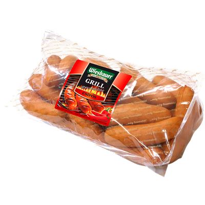 Wiesbauer Csípős Partygrill Grillkolbász