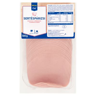 METRO Chef Szeletelt Sertéspárizsi 500 g