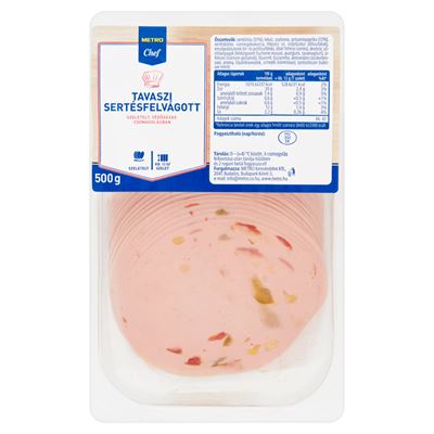 METRO Chef Szeletelt Tavaszi Sertésfelvágott 500 g