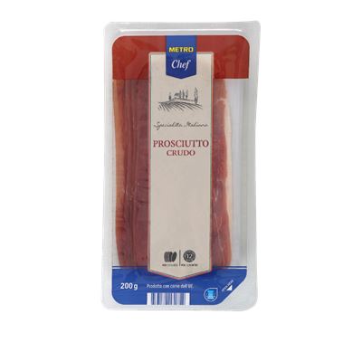 METRO Chef Prosciutto Crudo Szeletelt Sonka 12 Hónapig Érlelt 200 g