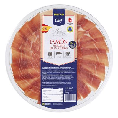 METRO Chef Szeletelt Serrano Sonka 90 g