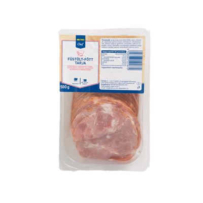 METRO Chef Főtt-füstölt Tarja Szeletelt Védőgázos Csomagolásban 500 g