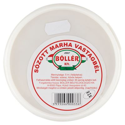 Böllér sózott marha vastagbél 5 m 1000 g
