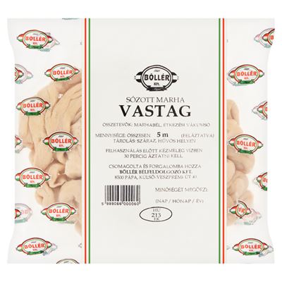 Böllér sózott marha vastagbél 5 m 500 g