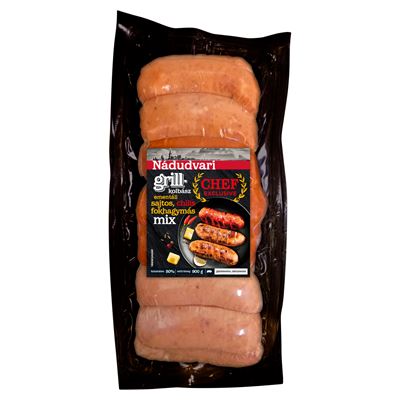 Nádudvari grillkolbász mix 900 g