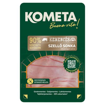 KOMÉTA Kometa Kemencés sült, szeletelt szellő sonka 90 g