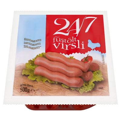 24/7 füstölt virsli 500 g