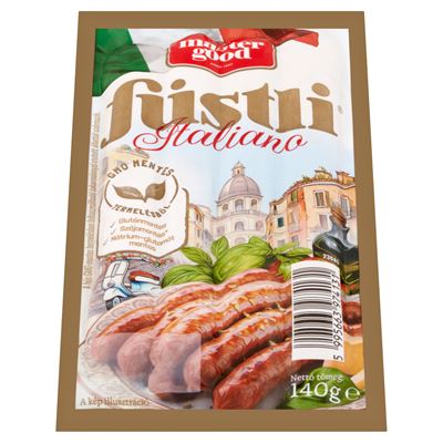 master good Füstli Italiano Parmezános Füstölt Virsli 140 g