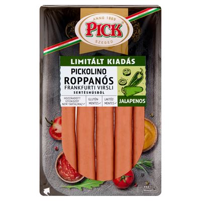 PICK Pickolino roppanós jalapenos virsli 300 g