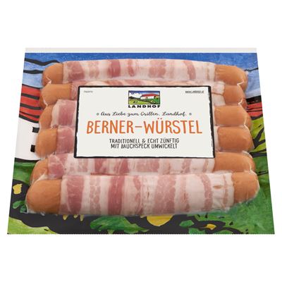 Landhof Sajtos Berni Grillkolbász 500 g