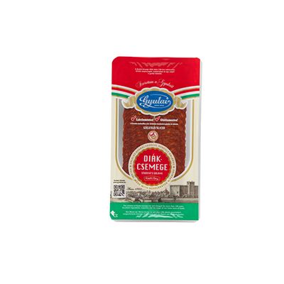 Gyulai Diákcsemege szeletelt csípős kolbász 70 g