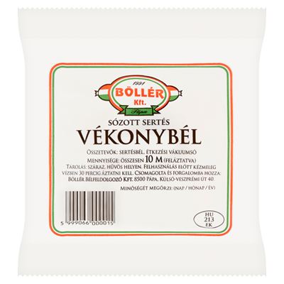 Böllér sózott sertés vékonybél 10 m 105 g
