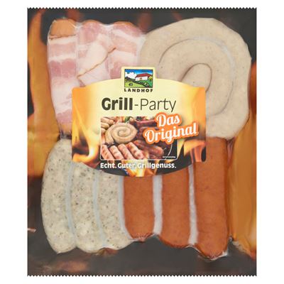 Landhof Grill-Party 4 féle Grillkobász 450 g